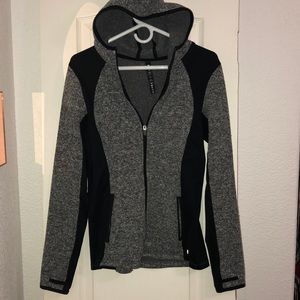 Athletic hoodie zip up.